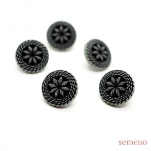 グレー ノルディック風 アメリカヴィンテージ　ヴィンテージボタン