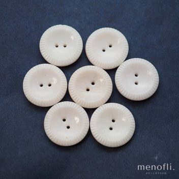 7pc 薄ピンク 2ホールボタン  ヴィンテージボタン チェコガラスボタン　BP1010 20210324